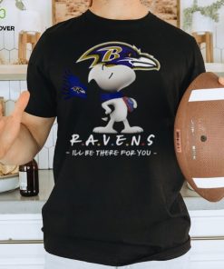 NFL Baltimore Ravens T shirt Snoopy I’ll Be There For You