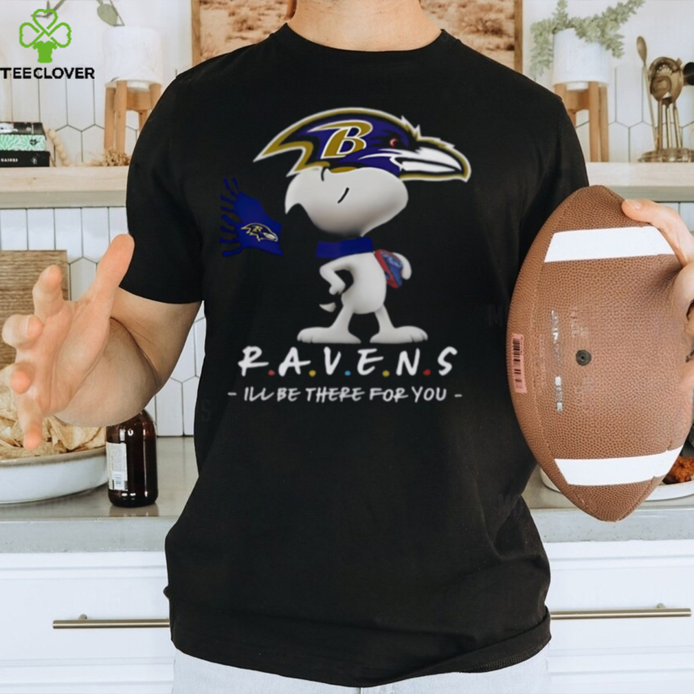 NFL Baltimore Ravens T shirt Snoopy I’ll Be There For You NFL Baltimore Ravens T shirt Snoopy I’ll Be There For You