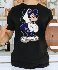 NFL Baltimore Ravens X Disney Mickey Mouse T Shirt