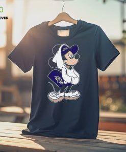 NFL Baltimore Ravens X Disney Mickey Mouse T Shirt