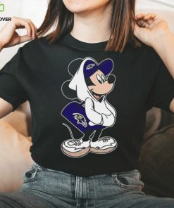 NFL Baltimore Ravens X Disney Mickey Mouse T Shirt