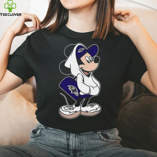 NFL Baltimore Ravens X Disney Mickey Mouse T Shirt