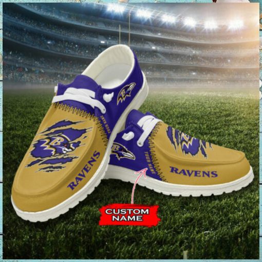 NFL Baltimore Ravens – Hey Dude Shoes