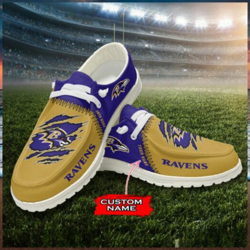 NFL Baltimore Ravens – Hey Dude Shoes