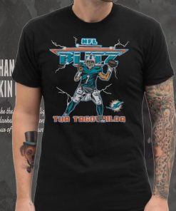 NFL Blitz Dolphins Tua Tagovailoa Retro Miami Dolphins T Shirt 1 NFL Blitz Dolphins Tua Tagovailoa Retro Miami Dolphins T Shirt