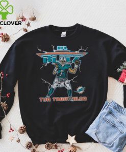 NFL Blitz Dolphins Tua Tagovailoa Retro Miami Dolphins T Shirt 3 NFL Blitz Dolphins Tua Tagovailoa Retro Miami Dolphins T Shirt