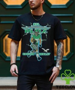 NFL Blitz Eagles Saquon Barkley Shirt