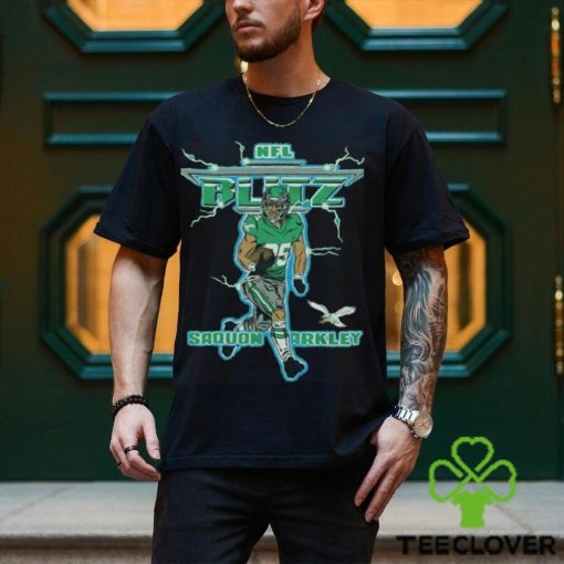 NFL Blitz Eagles Saquon Barkley Shirt