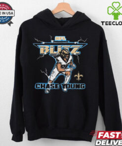 NFL Blitz New Orleans Saints Chase Young t shirt