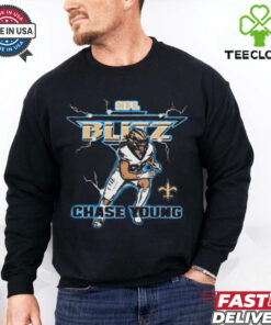 NFL Blitz New Orleans Saints Chase Young t hoodie, sweater, longsleeve, shirt v-neck, t-shirt