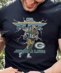 NFL Blitz Packers Jordan Love Retro Bay Packers T Shirt
