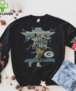 NFL Blitz Packers Jordan Love Retro Bay Packers T Shirt 3 NFL Blitz Packers Jordan Love Retro Bay Packers T Shirt