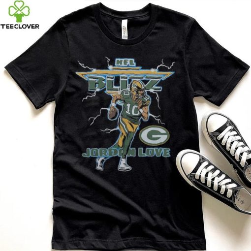 NFL Blitz Packers Jordan Love Retro Bay Packers T Shirt