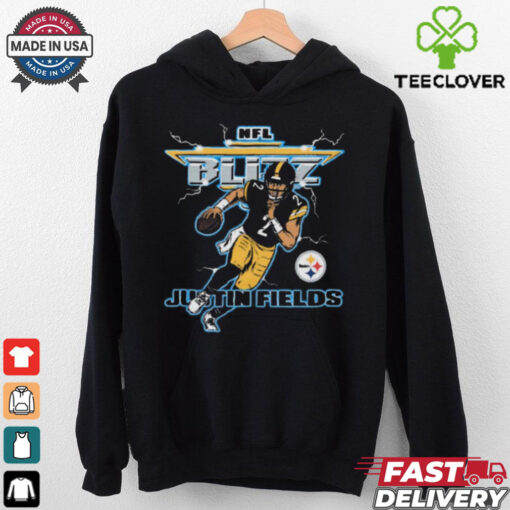 NFL Blitz Pittsburgh Steelers Justin Fields t hoodie, sweater, longsleeve, shirt v-neck, t-shirt