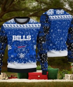 NFL Buffalo Bills Christmas Reindeer V2 Sport Christmas Ugly Sweater 3D