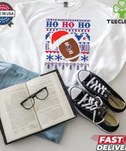 NFL Buffalo Bills Football Santa Claus Ho Ho Ho Christmas 2024 Shirt