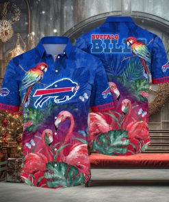 NFL Buffalo Bills Hawaii Shirt Flamingo And Flower Aloha Shirt