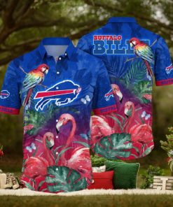 NFL Buffalo Bills Hawaii Shirt Flamingo And Flower Aloha Shirt