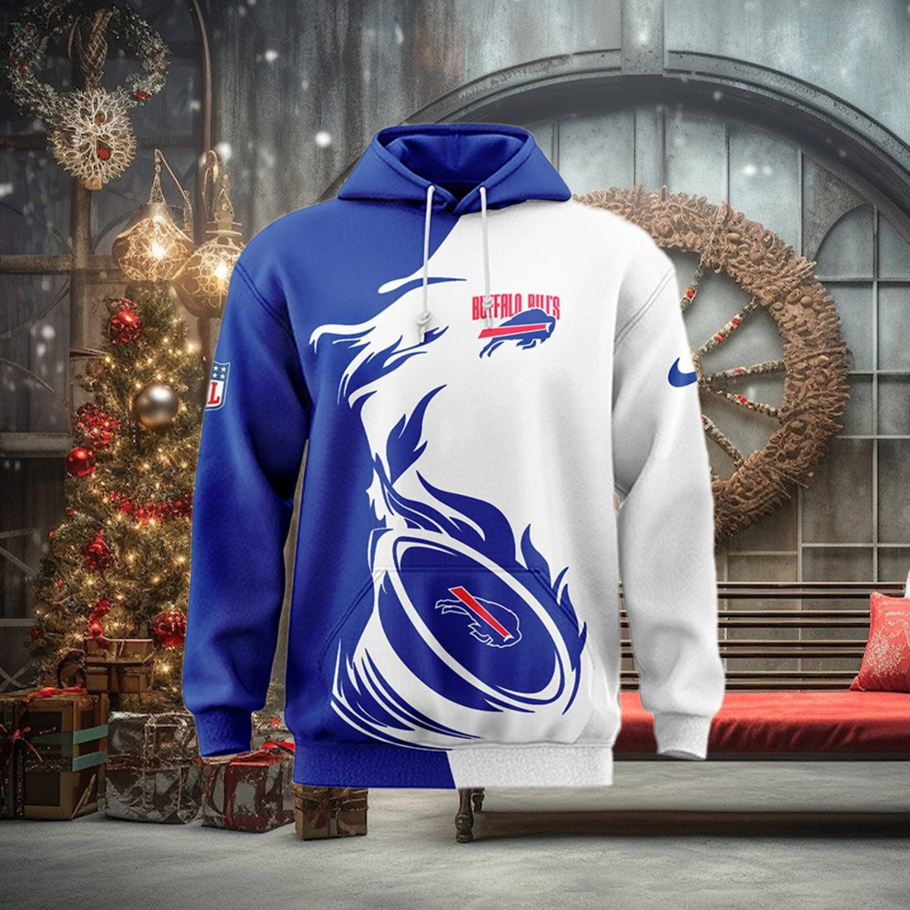 NFL Buffalo Bills Luxury Pullover Hoodie NFL Buffalo Bills Luxury Pullover Hoodie