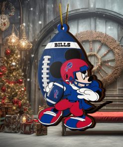 NFL Buffalo Bills Mickey Mouse Christmas Ornament