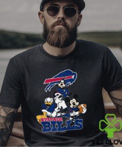 NFL Buffalo Bills Mickey Mouse Donald Duck Goofy Football T Shirt