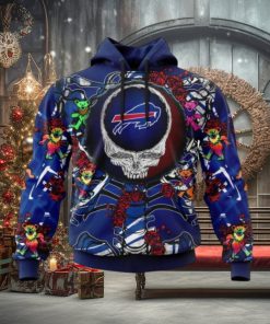 NFL Buffalo Bills Mix Grateful Dead, Personalized Name & Number Specialized Concepts Kits 3D Hoodie