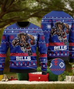 NFL Buffalo Bills Overcoat Knitted Xmas Sweater For Men Women