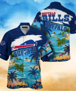 NFL Buffalo Bills Palm Tree Hot Summer Hawaiian Shirt Gifts Sport Fans