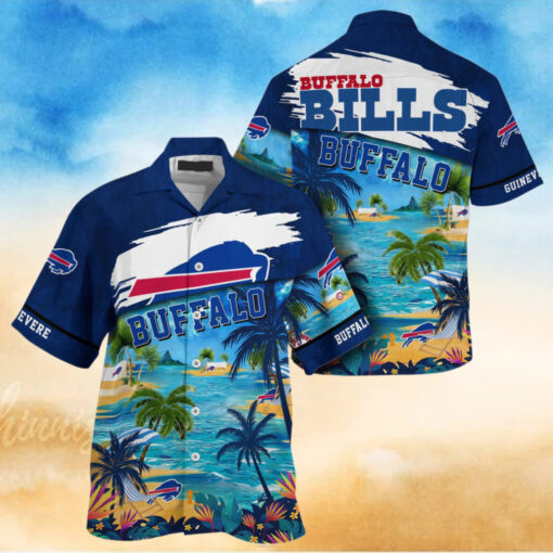 NFL Buffalo Bills Palm Tree Hot Summer Hawaiian Shirt Gifts Sport Fans