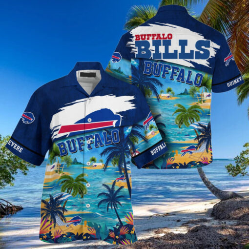 NFL Buffalo Bills Palm Tree Hot Summer Hawaiian Shirt Gifts Sport Fans