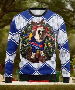 NFL Buffalo Bills Pub Dog Christmas Ugly 3D Sweater For Men And Women Gift Ugly Christmas