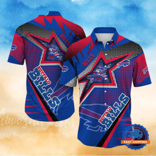 NFL Buffalo Bills Special Football Team Star Hawaiian Shirts