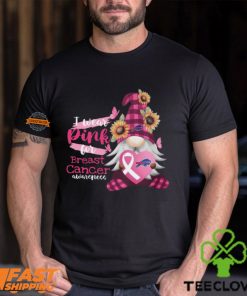 NFL Buffalo Bills Special Gnomes Flower In October I Wear Pink For Breast Cancer Awareness 2D Shirt
