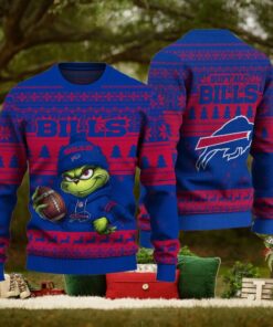 NFL Buffalo Bills The Grinch Ugly Christmas Sweater
