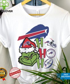 NFL Buffalo Bills football Grinch ho ho ho helmet logo shirt