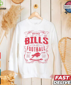 NFL Buffalo Bills football logo est 1960 vintage hoodie, sweater, longsleeve, shirt v-neck, t-shirt