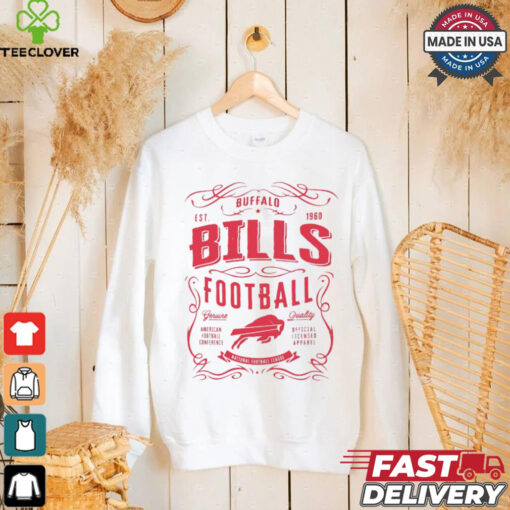 NFL Buffalo Bills football logo est 1960 vintage hoodie, sweater, longsleeve, shirt v-neck, t-shirt