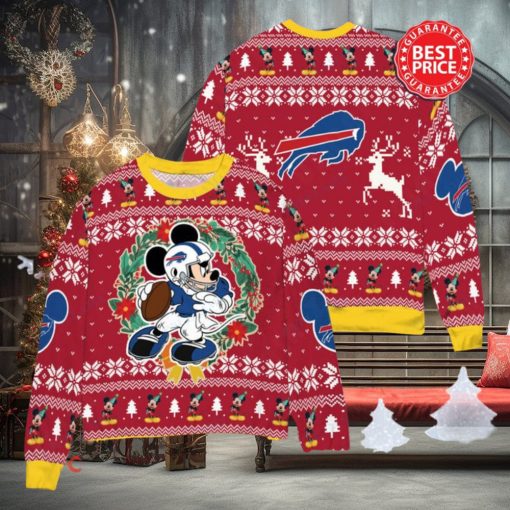 NFL Buffalo Bills x Mickey Mouse Christ Ugly Sweater