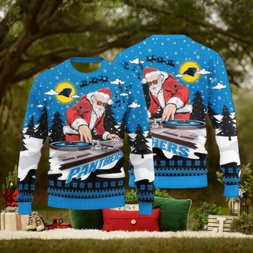 NFL Carolina Panthers Christmas 3D Cosy Knitted Sweater For Fans