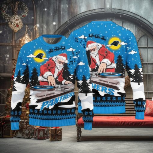 NFL Carolina Panthers Christmas 3D Cosy Knitted Sweater For Fans