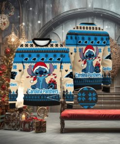 NFL Carolina Panthers Christmas All Over Print Family Knitted Sweater For Men And Women