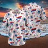 SAS Scandinavian Airlines Boeing 737 800 airplane Hawaiian Shirt Tropical Summer