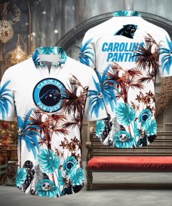 NFL Carolina Panthers Hawaii Shirt Palm Tree Aloha Shirt For Fans