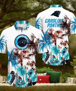 NFL Carolina Panthers Hawaii Shirt Palm Tree Aloha Shirt For Fans