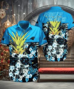 NFL Carolina Panthers Hawaiian Shirt Pineapple Trending For Men Women