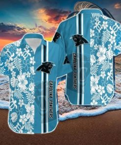 NFL Carolina Panthers Hawaiian Shirts For Men