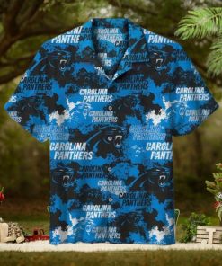 NFL Carolina Panthers Hawaiian shirt sleeve shirt