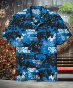 NFL Carolina Panthers Hawaiian shirt sleeve shirt