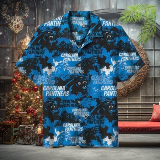 NFL Carolina Panthers Hawaiian shirt sleeve shirt