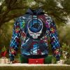 NFL Las Vegas Raiders Mix Grateful Dead, Personalized Name & Number Specialized Concepts Kits 3D Hoodie